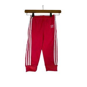 Adidas Three Striped Jogger Pants size 18 Months‎ Pink